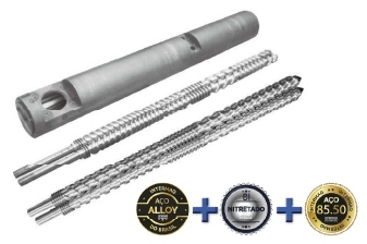 Roscas paralelas e cilindro